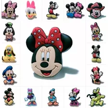 24 Imanes Mickey Y Mimi Mouse De Pvc Para Refrigerador 3 Cm