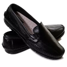 Mocassim Masculino Tradicional Em Couro, Promoção