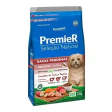 Ração Premier Seleção Natural Cães Adultos Porte Pequeno Frango & Batata-doce - 1kg