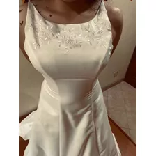 Vestido De Novia Elegante Con Tirantes