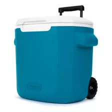 Conservadora Coleman Chiller 28 Qt 27l C/ruedas Camping Color Azul 2160822