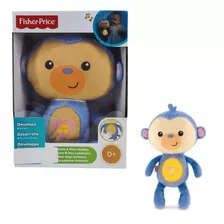 Pelúcia Macaquinho Azul Luminoso C/som 0m+ckv15 Fisher-price