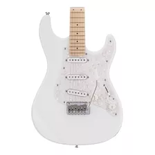 Guitarra Esp Ltd Sn Series Sn-200wm Con Puente Wilkinson Color Snow White Orientación De La Mano Diestro