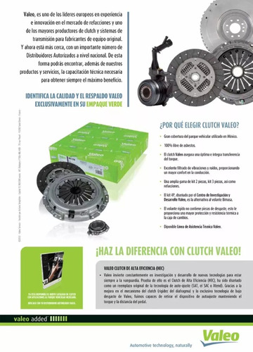 Kit Clutch Toyota Yaris 1.5 07-11 Corolla 1.8 Valeo Foto 3