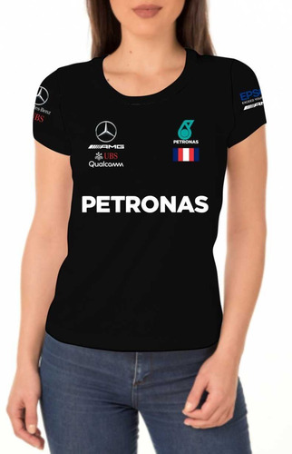 Camiseta/camisa Feminina Lewis Hamilton 44 - Formula 1 / F1 