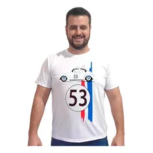 Camisa Camiseta Fusca Herbie 53 Adulto Infantil Plus Size