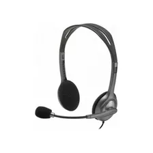 Headset Logitech H111 Cinza