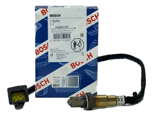 Sensor Oxigeno Adc Volvo C70 L5 2.5l 2007 Bosch Foto 3