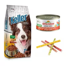 Keller Adulto 22 Kilos+lata Almo+snack