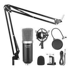 Microfono Condensador Profesional Neewer Nw700 Estudio + Kit