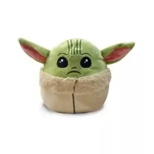 Pelúcia Baby Yoda Dupla Face - Disney - 15 Cm