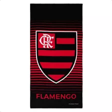 Toalha De Banho Veludo Flamengo Licenciada 100% Algodão