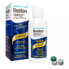 Solução Multiação Para Lentes Rígidas - Boston Simplus 120ml