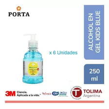 Porta Alcohol En Gel Kids X 250ml- X6 Uds - Tolima Argentina
