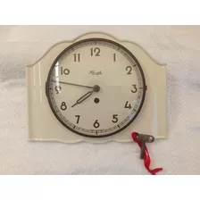 Antiguo (1950) Reloj De Cocina En Cerámica Kienzle Funciona
