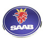 Saab 3d Metal Logo Coche Llavero Anillo Marcado Modelo ... Saab 9-8 V4