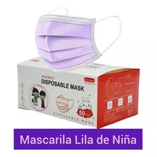 Mascarilla Desechable 50 Unidades Certificada Colores