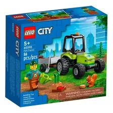 Lego Cidade 60390 City Fazenda Trator Do Parque
