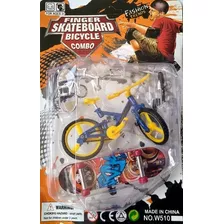 Mini Bicicleta Bike De Dedo Skate Finger Acessórios Guidão