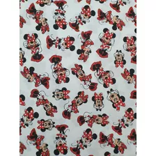 Tricoline 100% Algodão Minnie Disney 1,0x 1,50mt. 03