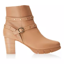 Bota Cano Curto Com Fivela Feminina Modare Oferta