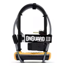 Candado Bicicleta Onguard U-lock 8154 Con Cable Color Amarillo