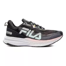 Tênis Fila Racer T2 Color Black/pink/blue - Adulto 38 Br