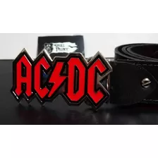 Correa Cinturón De Ac/dc Acdc Skpalace Cuero