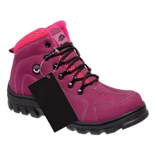 Coturno Bota Bootsland Adventure Feminino Em Couro Top!