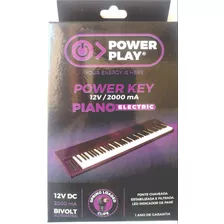 Fonte Power Play Para Teclado/piano 12vdc 2a Piano Eletric