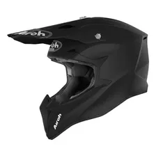 Capacete Airoh Wrrap Color Black Matt - Cor Preto