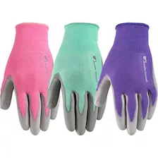 Pack De 3 Pares De Guantes De Jardinería Mujer | Guant...