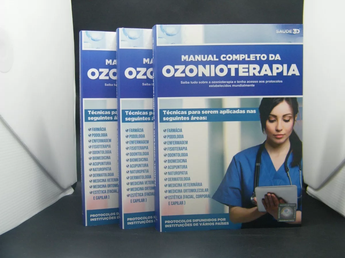 Livro Completo Da Ozonioterapia - Mais De 300 Páginas - Isbn