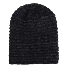 Gorro Beanie De Lana Tejido Adulto Sin Doblez