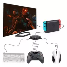 Convertidor De Mouse Y Teclado Para Nintendo Switch, Adaptad