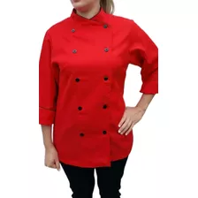 Dolma Feminino Vermelho Com Preto - Acinturada