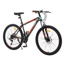 Bicicleta Lotto R26 Mtb 2023 Negra-naranja