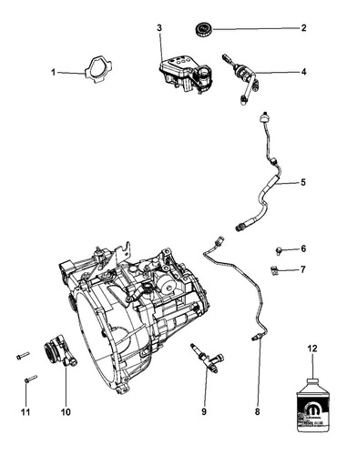 Rodamiento De Empuje Mopar Jeep Patriot 2.0 2015-2017 Foto 3