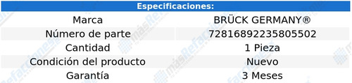 Inyector De Combustible Astra L4 1.8l De 2000 A 2005 Bruck Foto 2