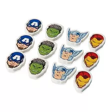 American Greetings Boys Avengers Epic Erasers (12 Piezas)