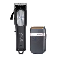 Combo Barberia Belprof Maquina Corte + Afeitadora Shaver