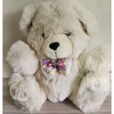 Boneca Pelúcia Brinquedo Urso 30cm Antigo