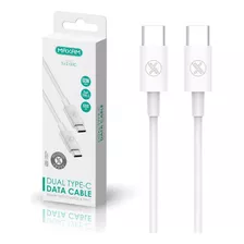 Cable Maxam Usb-c A Usb-c 60w 1m Sj-2100c Carga Rápida