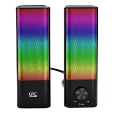 Parlante Bluetooth Gtc Magnético Con Luces Rgb Anime Ani-s01