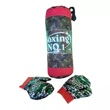 Saco De Pancada Infantil Camuflado