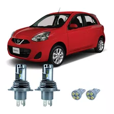 Nissan Versa Active S Farol Alto Baixo Ultra Led Compact Top