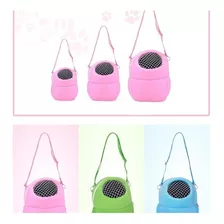 Bolsa Para Transporte De Animais Pequenos 17cm X 14cm Rosa