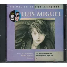 Cd - Luis Miguel / Lo Mejor De Los Mejores