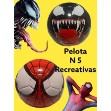 Pelotas Spiderman Vs Venom N 5 Recreativo Calidad Diversion