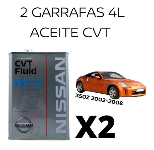 Aceite Caja Aut. 8 Litros 350z 2002 Original Foto 2